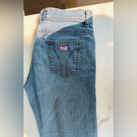 Miss Sixty faded denim flare bottom jeans. Size 28. In great condition. - Picture 4 of 9